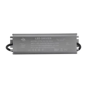 IP67 Triac Dimmable LED Driver 100W 12V 24V for LED Strip Lights