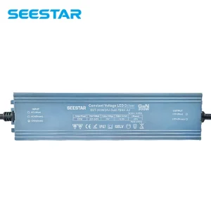 IP67 Ultra-Thin DC24V 300W LED Power Supply Driver Single Output for Industrial Use