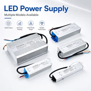 IP67 Waterproof 12V 24V Constant-Voltage LED Driver Aluminum Case Outdoor Transformer 50W 100W 150W