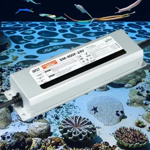 IP67 Waterproof 400W LED Driver Transformer 24V 16A Outdoor Switching Power Supply for Grow Light AC DC Energy Transfer