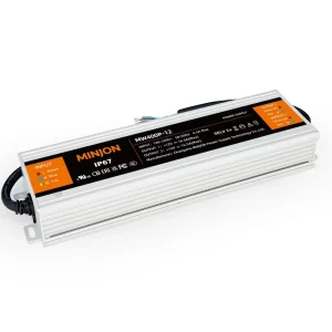 IP67 Waterproof 93% Efficiency 100-400W AC180-264V DC 12V Single Output LED Transformer Switch CE