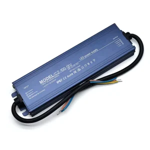 IP67 Waterproof LED Driver Power Supply 36-400W 100-265VAC 12V/24V Constant Voltage