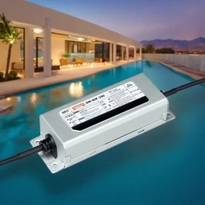 IP68 Waterproof 12V LED Lighting Transformer Driver 60 Watts Power Supply for Outdoor LED Modules and Strips