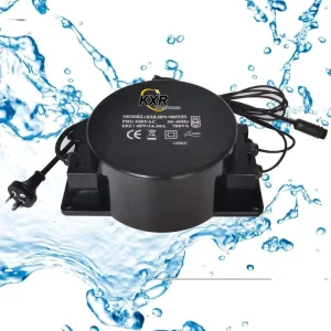 IP68 Waterproof 220V to 12V AC Power Transformer for Swimming Pool, Garden, and Path Lights