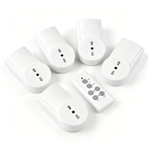 IT Wireless Remote Control Electrical Outlet Switch On Off Power Outlet Plug for Lamp