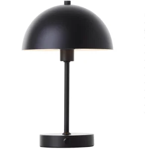 Incandescent Metal Modern Table Lamp Wireless Battery Dimmable & Rechargeable with USB Oval Shade Bedside Lamp