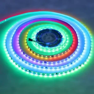 Individually Addressable 5m 5050 SMD 60LEDs/m 12V/24V Programmable RGB LED Strip Remote Control USB