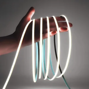 Indoor 5V 12V 24V 5MM 400Led m 3000K 4000K 6500K Cri 90 Cuttable Flexible Tiras Led Cob Strip Light for Cabinet Mirror