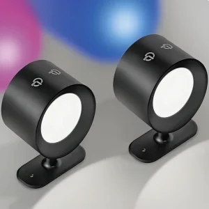 Indoor 5W LED Wall Lamp 360 Degree Rotating Magnet Fixation Home Hotel Sconce Bedroom Rechargeable LED Wall Light Remote Control