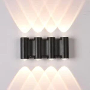 Indoor 8W LED Wall Lamp Up and Down Aluminum Decorative Wall Sconce LED Wall Light for Bedroom Lighting
