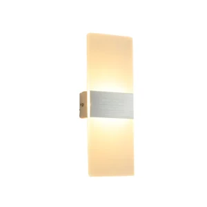 Indoor 8W Wall Lamp Modern Design Unique Living Room Wall Lamp Durable Simple Wall Lamp