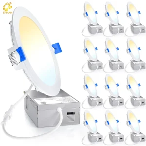 Indoor Lighting AC90 130V 9W Round Led Panel Dimmable IC Rated IP44 Indoor Used 4 Inch Recessed Down Light Decorative Lighting