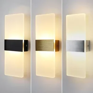 Indoor Modern Minimalist Hallway Decorative Led Wall Lamp for Home Living Room