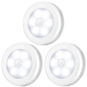 Indoor Motion Sensor Led Under Closet Lamp Cabinet Lights Shelf Wall Light Wardrobe Night Lights