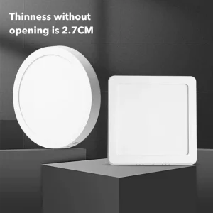 Indoor Panel Lamp Home Office Mall Commercial DOB 6 12 18 24 W Surface Mounted LED Panel Light