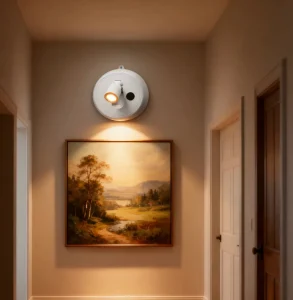 Indoor Plant Spotlight LED Battery Operated Modern Bedroom Picture Light Remote Wall Painting Wireless Dimmable Timer Wall Lamp