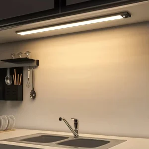 Indoor Under Cabinet Lighting USB Rechargeable Cabinet Lights Wireless Magnetic LED Motion Sensor Light for Wall Kitchen Closet