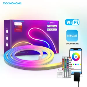 Indoor and Outdoor Neon Silicone Smart LED Light Strip Waterproof Decorative Modeling String Light