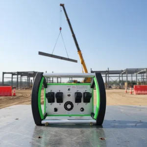 Industrial Crane Radio Remote Control Kit Fixed Code Waterproof Mobile Cranes 12V 24V 4-Joystick Hydraulic Control