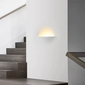 Influencer Style Plaster Fold out Wall Lamp Frameless Built in Designer Sconce LED Tri color Dimming Contemporary Modern Living