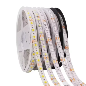 Innovative 5050 Flexible LED Strip 60LEDs m RGB Waterproof 5m roll 12V with Cold White Blue Green Red Colors