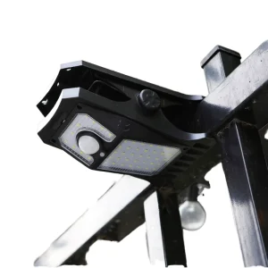 Integrated Clamp Garden LED Solar Powered Outdoor Waterproof IP65 Motion Sensor PSE Certified Portable Installation