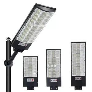 Integrated Outdoor Solar LED Street Light with Smart Sensor, Waterproof Landscape and Road Lamp