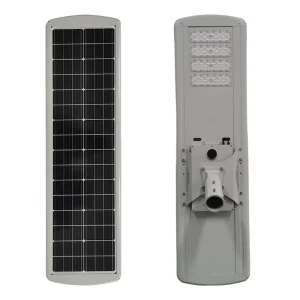 Integrated Smart Solar Street Light with Motion Sensor, IP67 Outdoor LED Garden Roadway Lamp