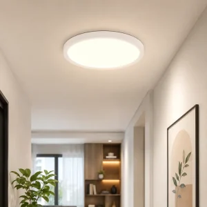 Intelligent 18W WiFi Enabled Dimmable LED Ceiling Downlight for Smart Home Indoor Lighting Round and Square Design