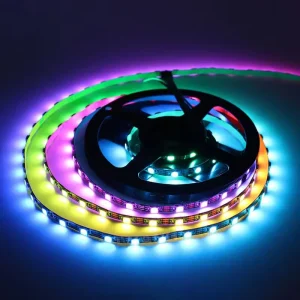 Intelligent Addressable WS2812B Smart Led Strip Light SMD5050 60 Leds m RGBIC Led Strip Light