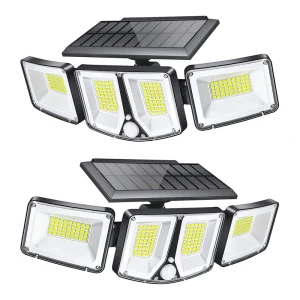 Intelligent LED Solar Street Light Waterproof Outdoor Lamp with Induction for Garden and Home Use