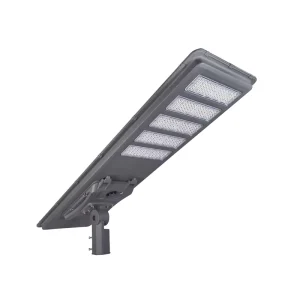 Intelligent MPPT PWM Controller Monocrystalline Solar Panel LiFePO4 Battery IP66 IK09 200lm w All in One Solar LED Street Light