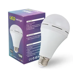 Intelligent Rechargeable Emergency Camping LED Bulb