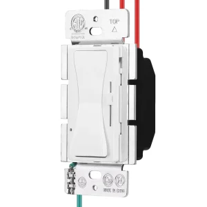 Interek Listed Single Way 3 Ways 600W Triac ELV 0 10V in Wall Dimmer Switch for LED Lights