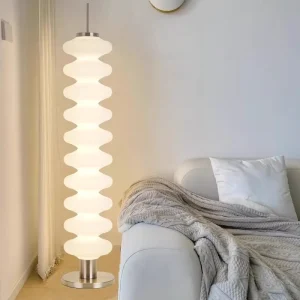 Internet Celebrity Danish Gourd Children’s Eye Protection Live Background Decorative Nordic Light Luxury Floor Lamp for Garden