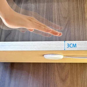 Invisible Hand-Pass Switch Centralized Control 12V/24V Hidden Hand-Scan Inductive Switch for Wardrobe and Cabinet LED Lights
