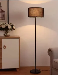 Iron Home Decoration Modern LED Floor Lamp for Living Room Hotel Bedroom Office Dimmable