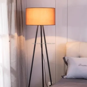 Iron LED Floor Lamp with Modern Design High Brightness for Living Room Bedroom Villa Hotel Decoration