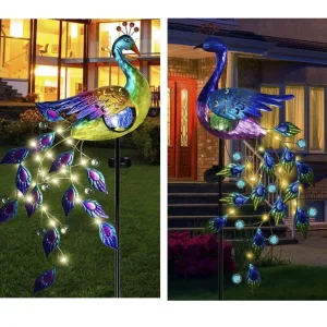 Iron Metal Outdoor LED Landscape Lights for Yard Garden Decoration Waterproof