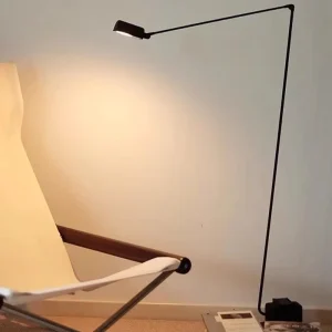 Italian Lumina Daphine Motorized Swing Arm Floor Lamp Nordic Style Iron LED Adjustable Brightness Designer Mood Lighting