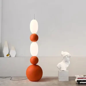 Italian Style Light Luxury Gourd Shaped Floor Lamp Living Room Sofa Side Ambient Light Bedroom Study Bar Counter