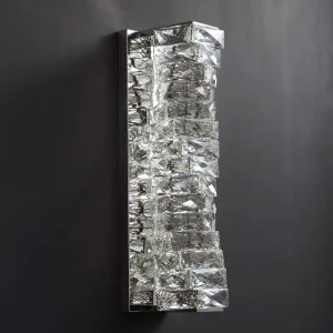 Italian Style Light Luxury Living Room Elegant Bedroom Bedside Crystal Wall Lamp