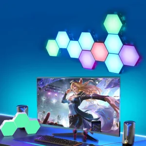 JAIYI WIFI Home Smart Decorative Lights Creative LED Lights for Gaming Hall Living Room Decoration