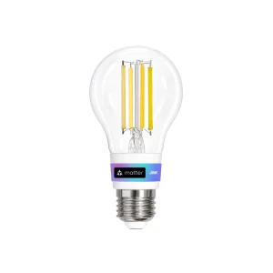 JINK Bulb Ember Smart Filament LED Bulb Matter Over Thread Compatible with Apple HomeKit