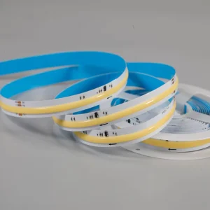 JIUAN 360D COB Linear Smart Strip Light DC12 24V 3000K 4000K 6500K Monochrome IC Running Water COB LED 10mm Light Strip Max14W