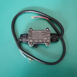 JIUAN GL C 012WL Waterproof WiFi App Control ESP32 WLED Dimmer Strip Controller 1 Channel 240W Max Load 30m Range Outdoor
