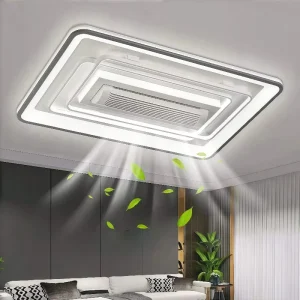 JYLIGHTING Modern Ceiling Led Lights for Home Bedroom Living Room Fixtures Round Led Ceiling Light Fixture With Remote Control