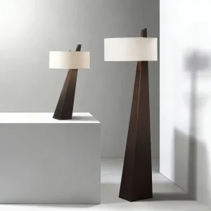 Japanese Style Iron Base Wabi Sabi Elegant Floor Lamp Living Room Standing Lamps for Bedroom With Drum Fabric Lampshade