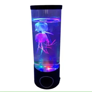 Jellyfish Lamp Electric Jellyfish Tank Aquarium LED Relaxing Desk Lamp Color Changing Mood Lamp Night Light