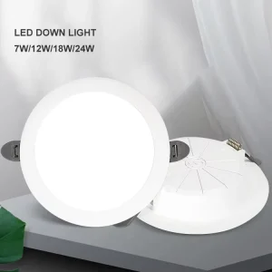 Jewelry Shop Recessed DOB LED Downlight with Driver 7W 10W 18W 24W